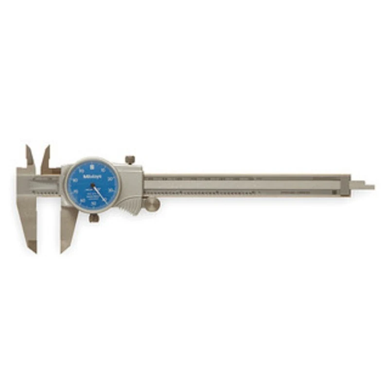 Mitutoyo Dial Caliper Series 505, 0-6 with Blue Dial Face - 505-742-51J